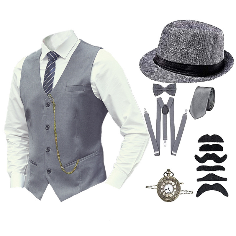 Men'S Accessories In The 1920S - Set Kostum dan Aksesori Pria Bertema
