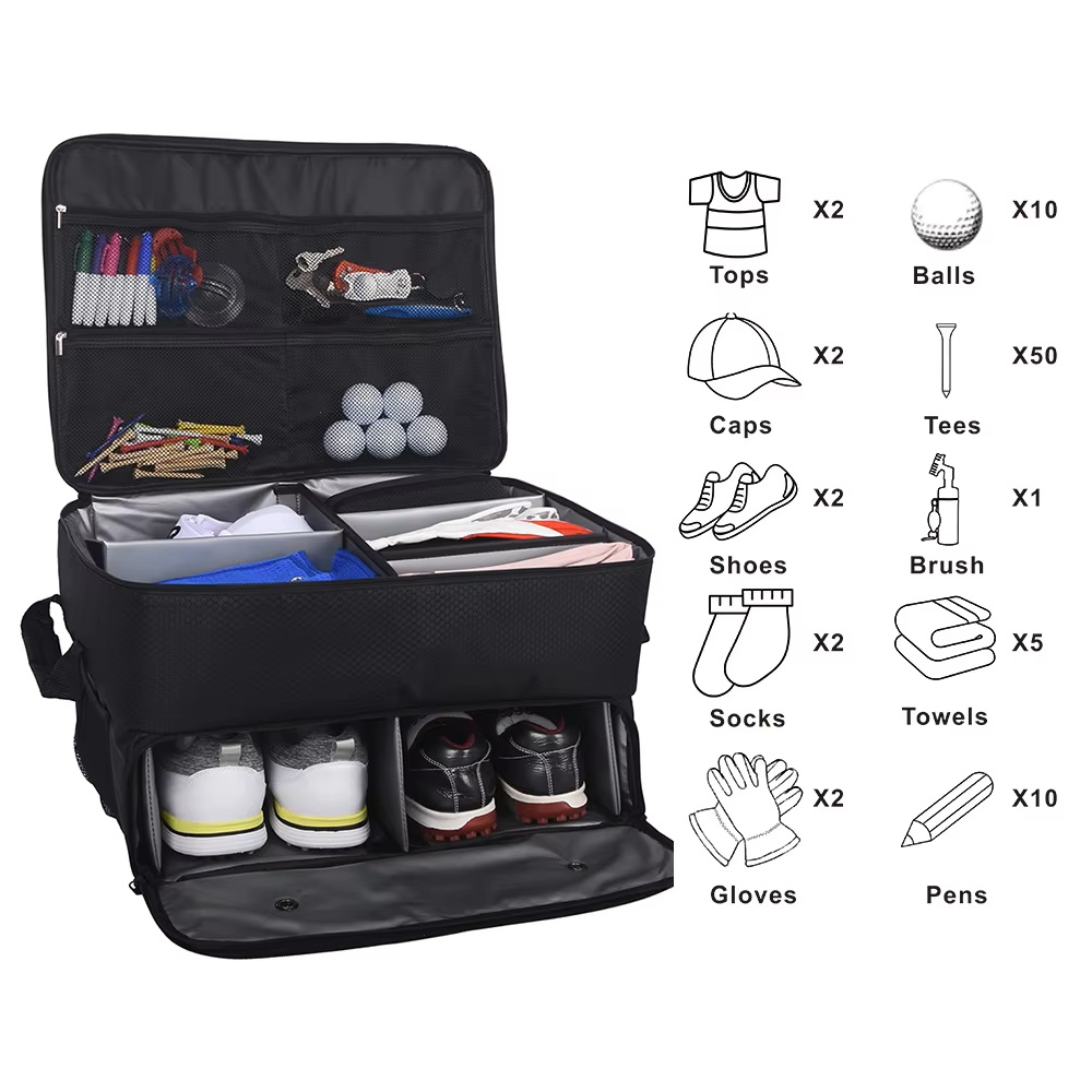 Organizer Bagasi Golf Oxford d - Travel Organizer Men ulasan dan harga