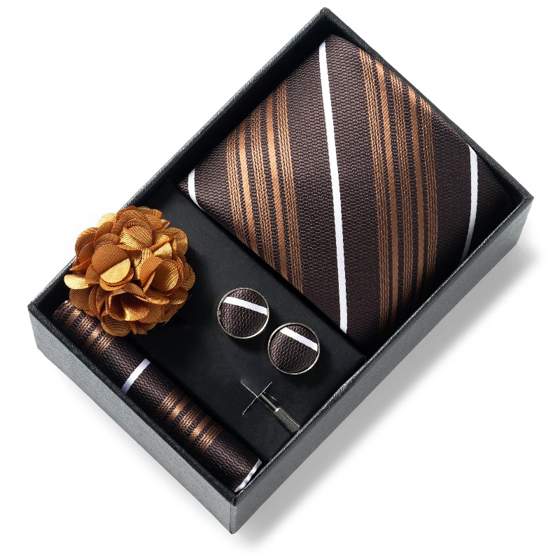 Kotak Hadiah Dasi Pria Mewah d - Neck Tie Set Box ulasan dan harga
