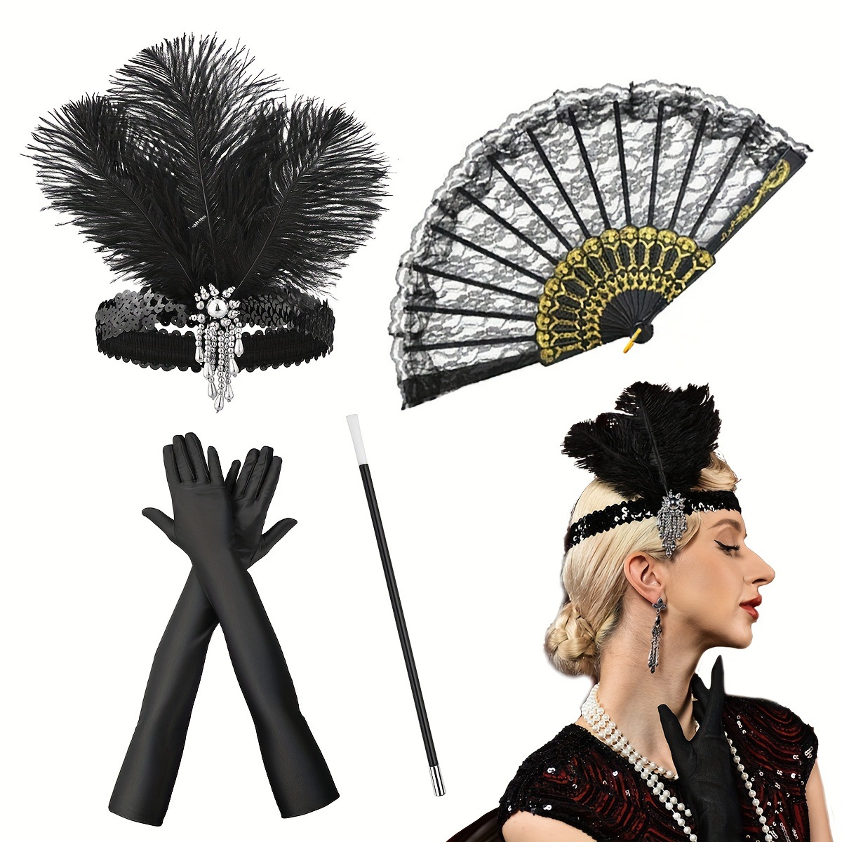 Set Pakaian Retro Anak-anak Pr - Men'S Accessories In The 1920S ulasan dan harga