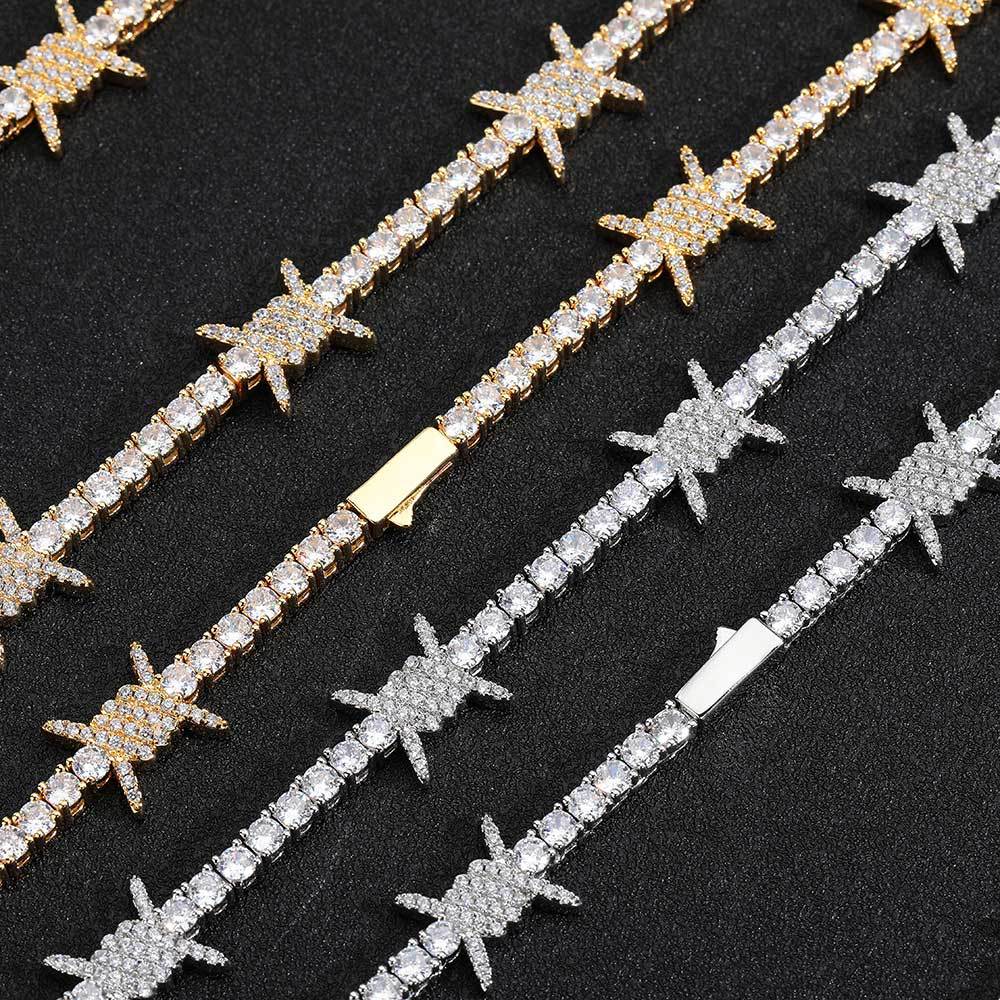 Kalung Rantai Tenis Kawat Berd - Men Accessories Neck Chain ulasan dan harga