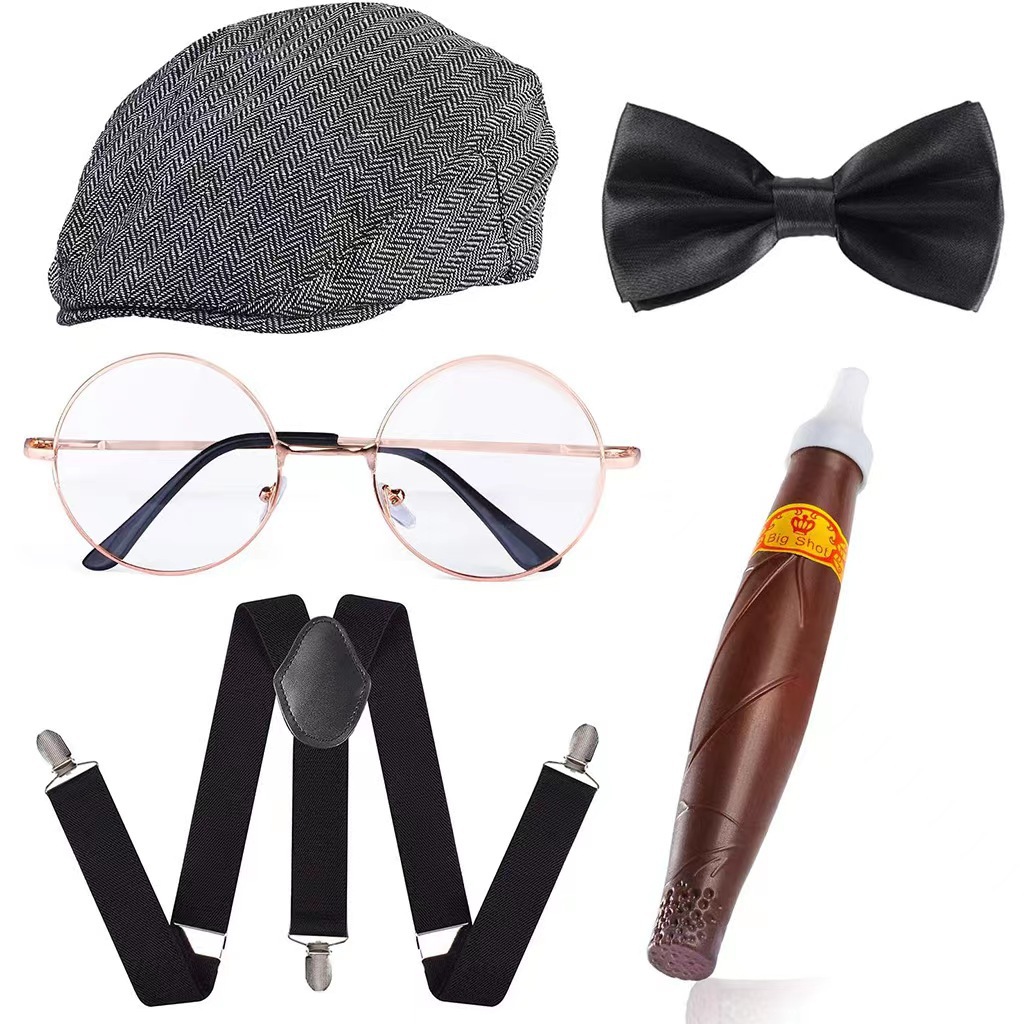 Kostum Pesta Liburan Cosplay K - Men'S Accessories In The 1920S ulasan dan harga