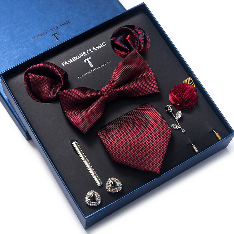 Hadiah liburan dasi saputangan - Neck Tie Set Box ulasan dan harga