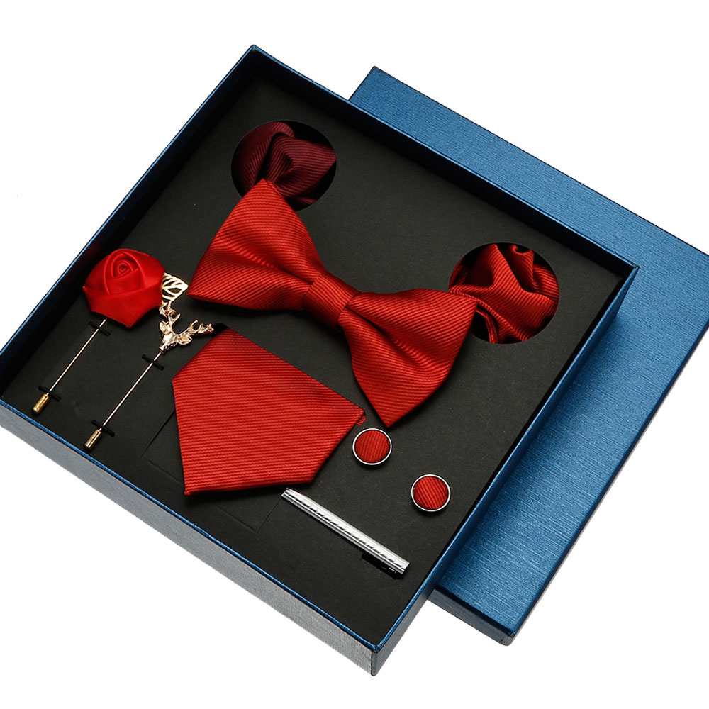 Set dasi polos untuk pria, war - Neck Tie Set Box ulasan dan harga